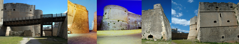 posizione castello aragonese di otranto