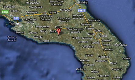 Mappa di Avetrana
