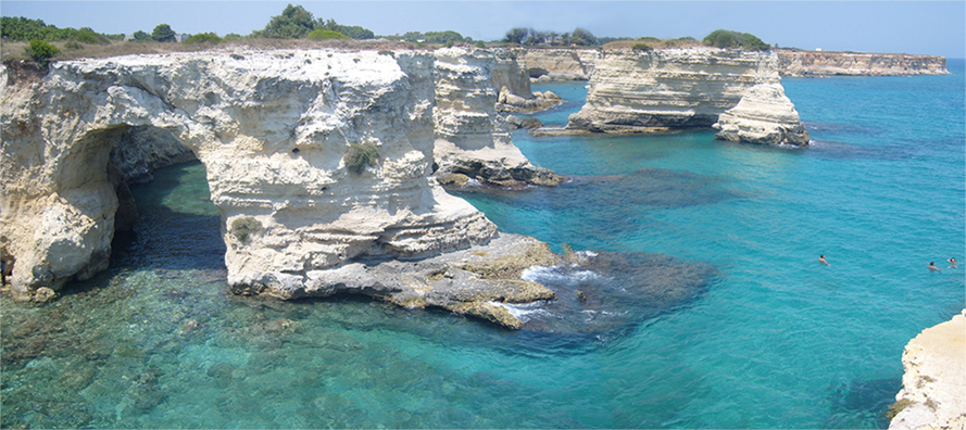 Panorama del Bastimento a Torre Sant'Andrea