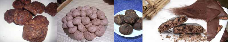 Mustazzoli leccesi (o mostaccioli) glassati al cacao