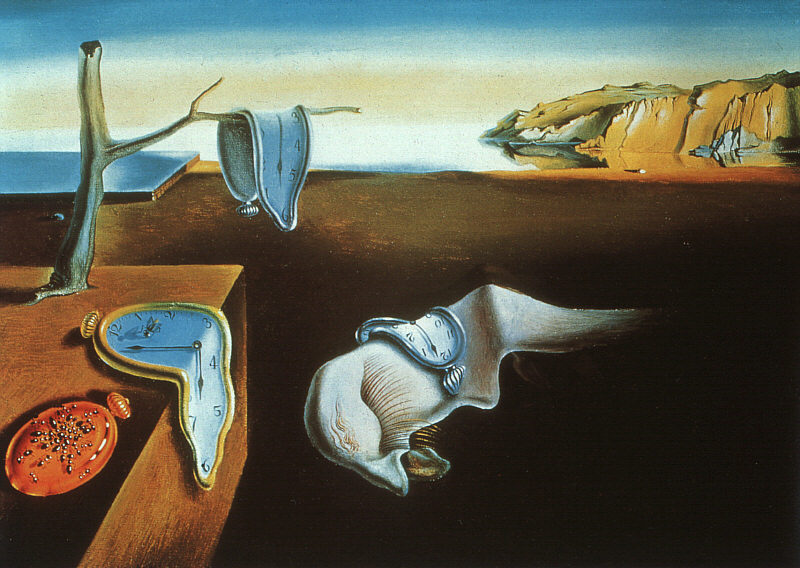 la disintegrazione della persistenza della memoria tempo